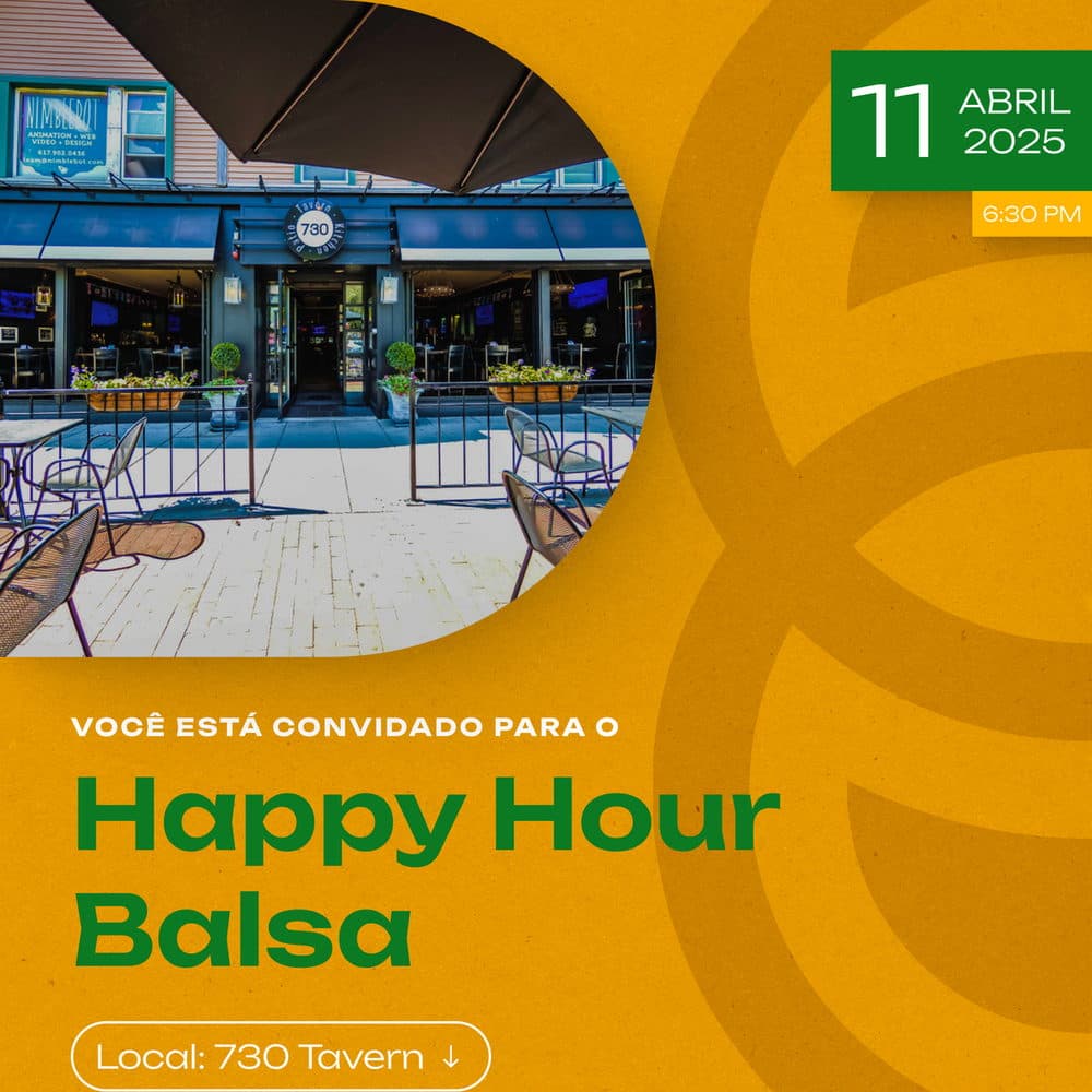 BALSA Happy Hour poster