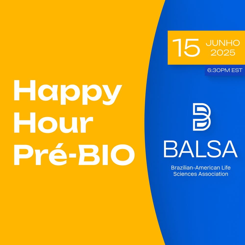 Pré-BIO Happy Hour poster