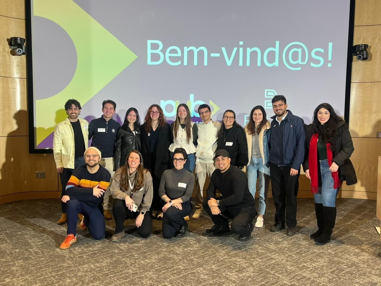 Members gathered at a BALSA welcome event